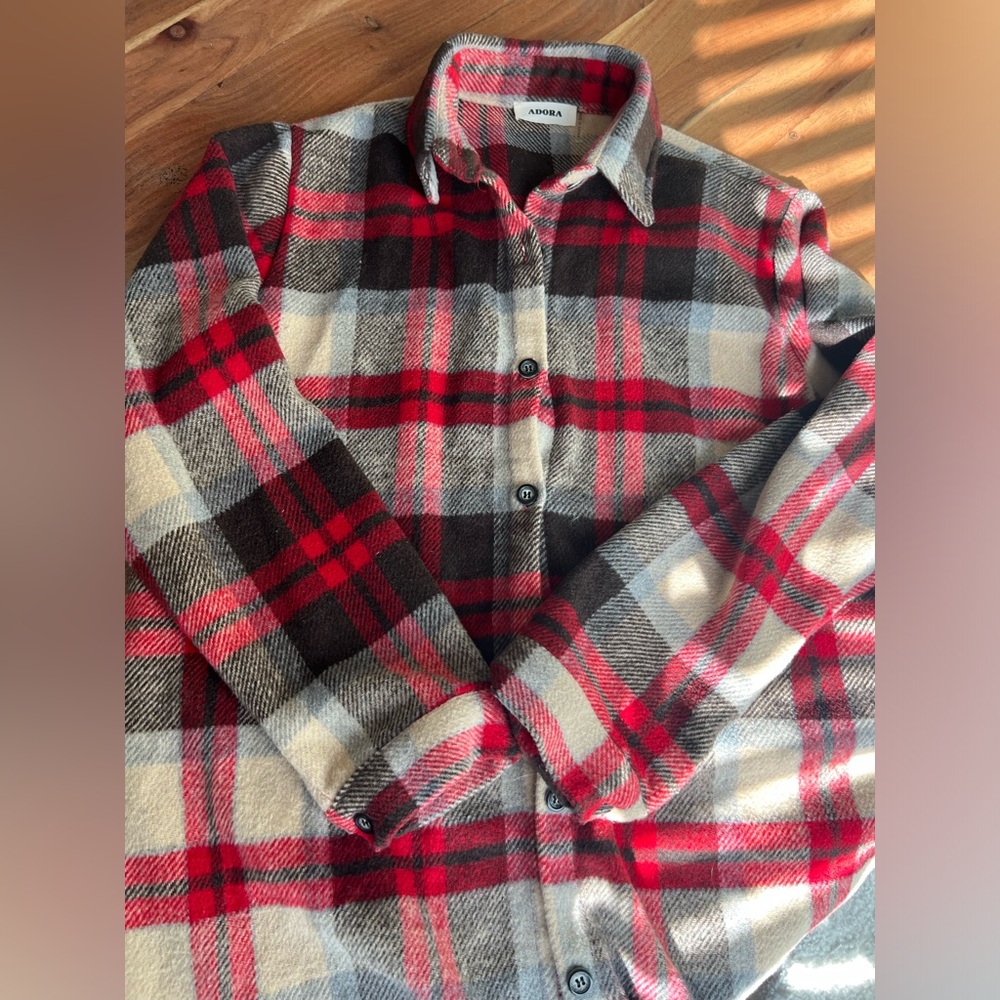 Plaid Shacket - Picture 3 of 3